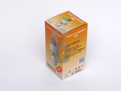 Фасунга със сензор